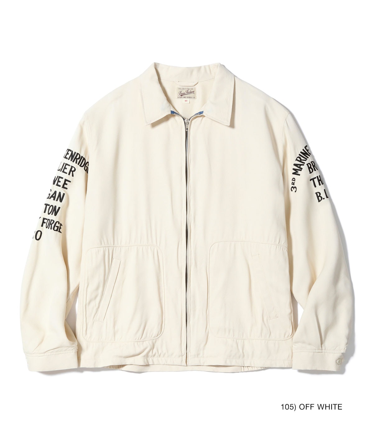 【POINT3倍】【BUZZ RICKSON'S バズリクソンズ】TOUR JACKET “U.S. MARINE CORPS 3rd MARINE EXPEDITIONARY BRIGADE”(アウター/ジャケット/MENS/VINTAGE/レプリカ/ビンテージ/LEVIS/リーバイス、1ST、first)|UNIT