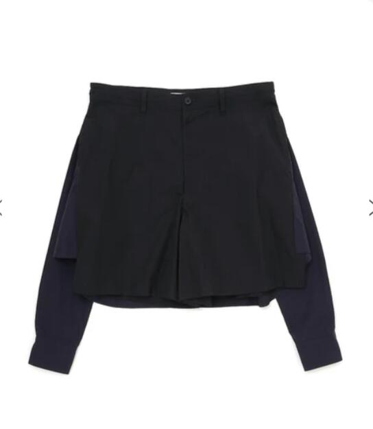 【POINT２倍】【FACETASM ファセッタズム】\u003cBR\u003eSLEEVE SHORTS