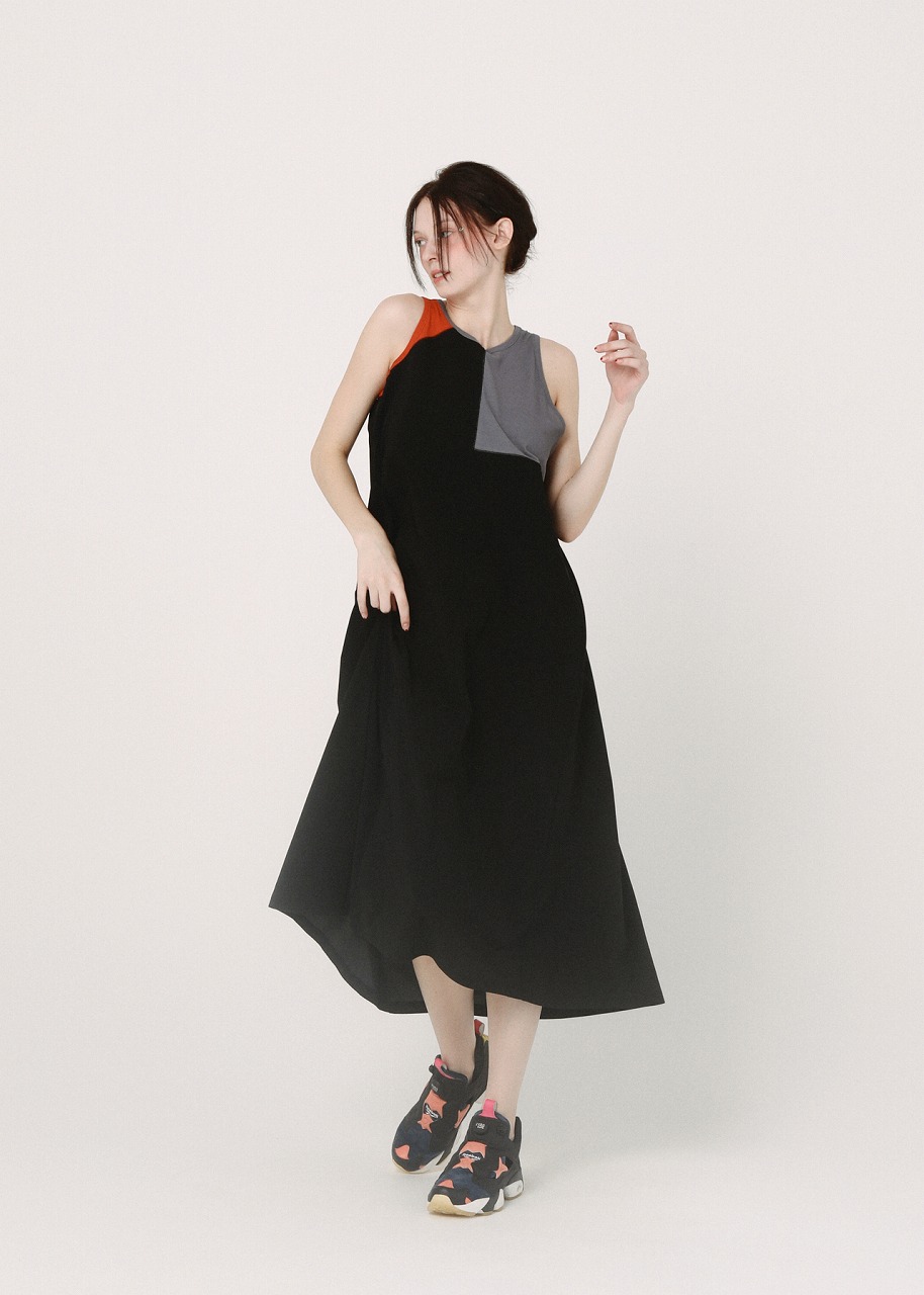 【POINT3倍】【BEDSIDEDRAMAベッドサイドドラマ】Colored Tank Dress (BSD26SS-23) (2色） (/lady's/レディース/UNISEX/ユニセックス/26SS)