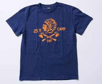 【POINT２倍】【 TMT 】 DRY COTTON JERSEY S/STEE(INDIAN HEAD) / NAVY／ (/Tシャツ/TOPS/MENS)