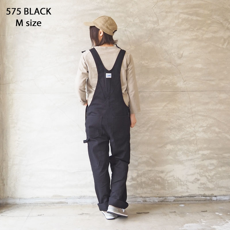 Lee リー Dungarees Ll0255 Overall おしゃれ つなぎ ゆったり オーバーオール オールインワン カジュアル サロペット シンプル デニム デニムサロペット パンツ ママコーデ レディース ロゴ ロングパンツ 白 黒 ショッピング サロペット