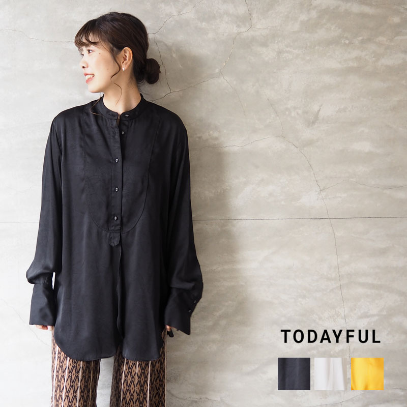 楽天市場】TODAYFUL トゥデイフル シャツ Tuck Sleeve Blouse タック