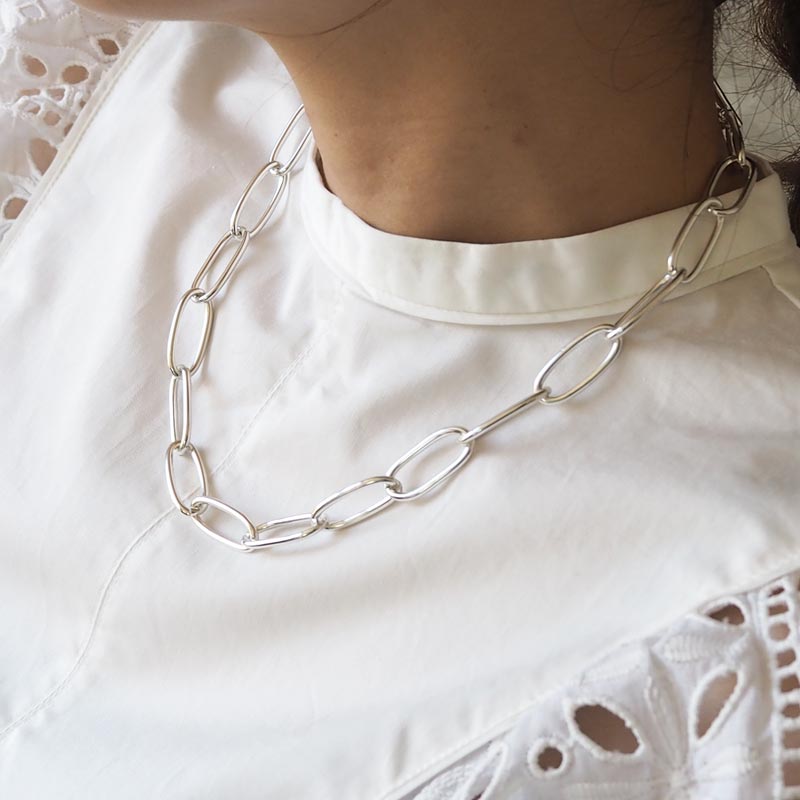 エバニュー todayfulチェーンチョーカーChain Choker(Silver925