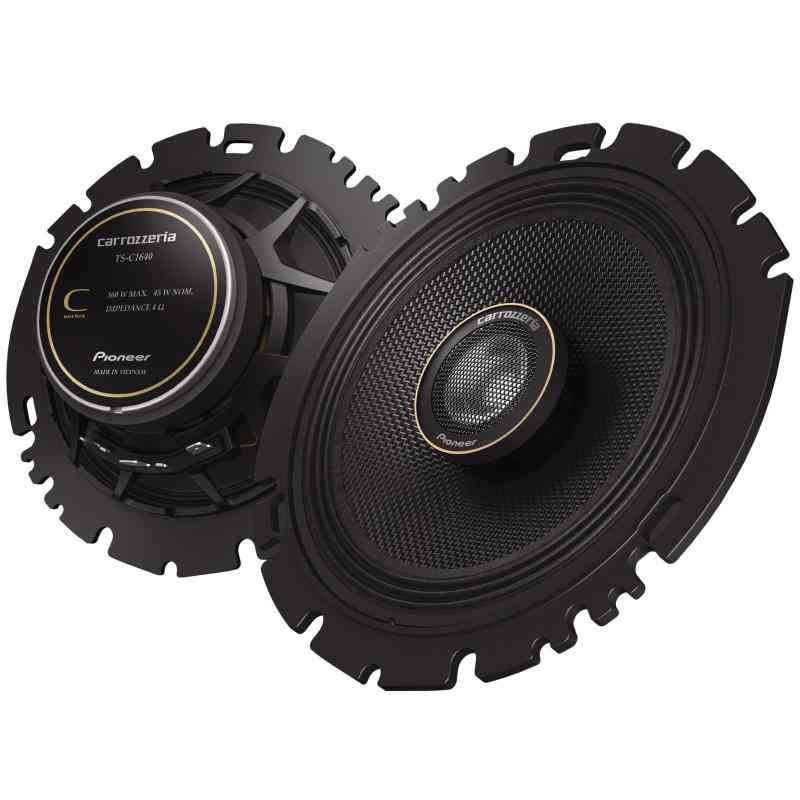 Pioneer スピーカー TS-C1640 16cm カスタムフィットスピーカー コアキシャル 2ウェイ ハイレゾ対応 カロッツェリア｜ユナイテッドショップ