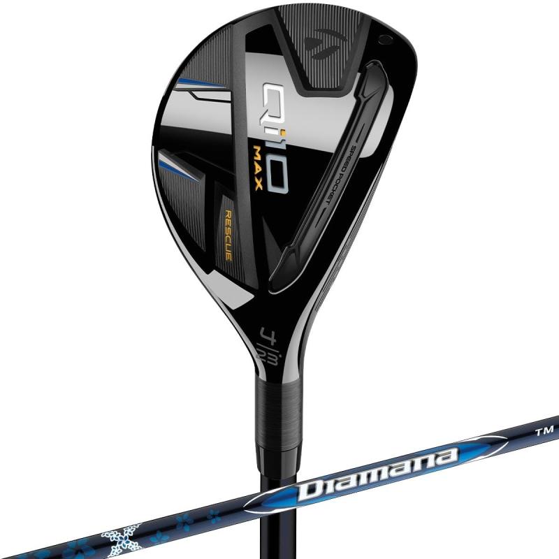 Qi10 MAX #4 TM60 S キュー アイテン マックス レスキュー メンズ Diamana Blue TM60 RH フレックス:S 番手:#4|ユナイテッドショップ