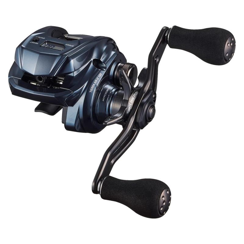 ダイワ(DAIWA) カウンタ付き添い人ベイトリール TIERRA AIR(ティエラ 大気圏) 集積回路 100H/100HL/100XH/100XHL 各種 (2024年ひな形)