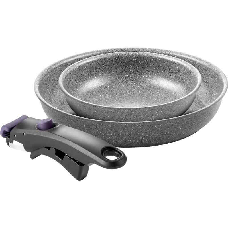 Ballarini バッラリーニ「 ヴィンチ セラミックフライパン 20cm / 26cm 専用取っ手 3点セット イタリア製 」取っ手のとれる IH 対応 深型 セラミック コーティング PFAS不使用 Vin|ユナイテッドショップ