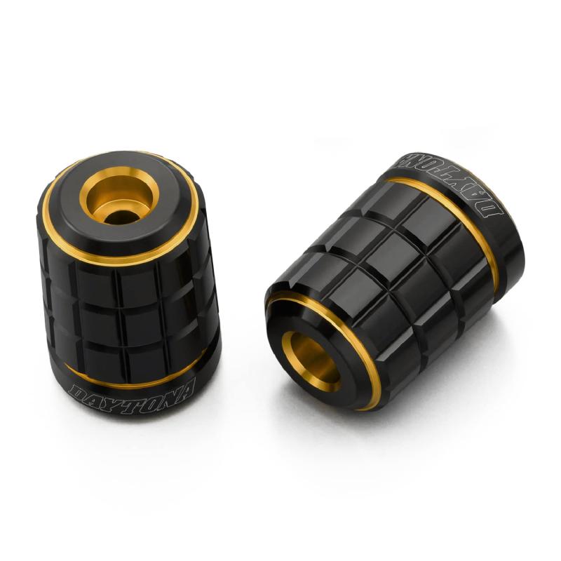 デイトナ(Daytona) バーエンド バイク カワサキ(M6)用 PREMIUM ZONE(プレミアムゾーン) BRICK ゴールド 37685