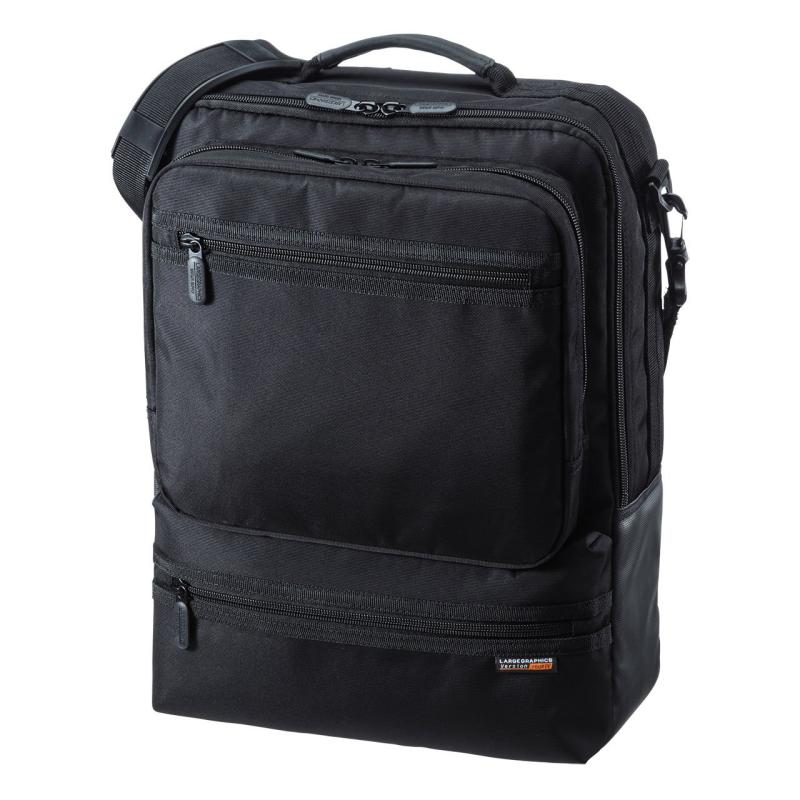 サンワサプライ 3WAYビジネスバッグ(通勤用・縦型) 撥水加工 軽量 15.6インチワイド対応 BAG-3WAY23BK｜ユナイテッドショップ