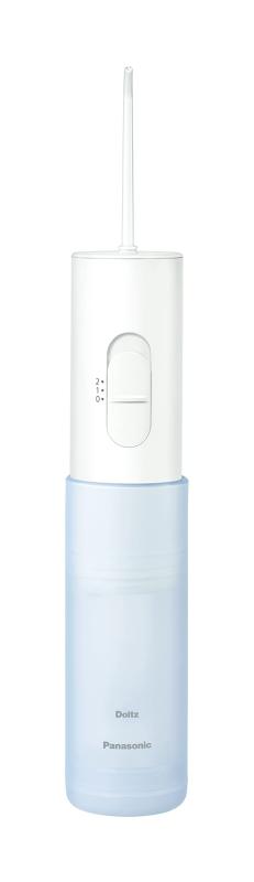 パナソニック 口洗い濯ぎ器 ジェットウォッシャー ドルツ ジェット機流水 雨合羽 携帯型模範例 青 EW-DJ11-A