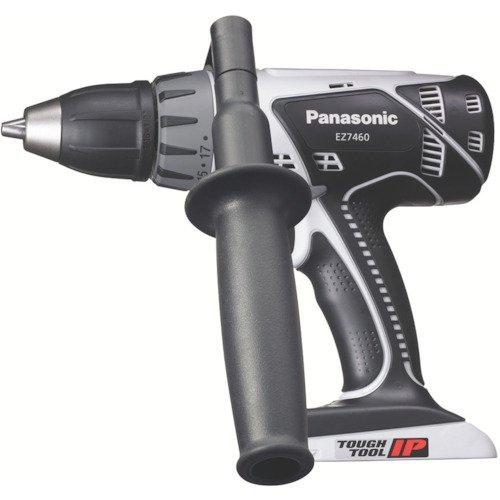 パナソニック(Panasonic) 充電ドリルドライバー 21.6V 本体のみ (電池パック/充電器/ケース別売) 大径穴あけ用ハイパワー IP56 EZ7460X-B ブラック