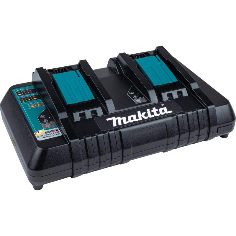 マキタ 2口充電器DC18RD 18V/14.4V対応 6Ah&times;2本同時フル充電55分｜ユナイテッドショップ