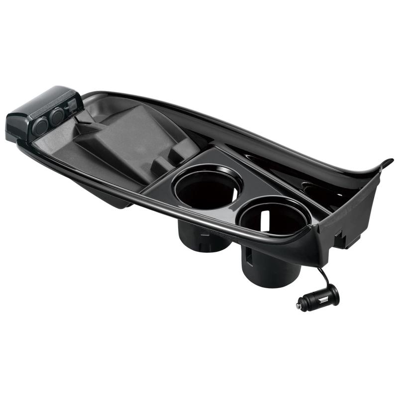 カーメイト(Carmate) 車用 増設 2口ソケット USB ポート付き コンソールカバー プリウス 50系(ZVW50/ZVW51/ZVW55、H27.12~H30.12) プリウスPHV (ZVW52、H29.2~R1.5)専用 CX500|ユナイテッドショップ