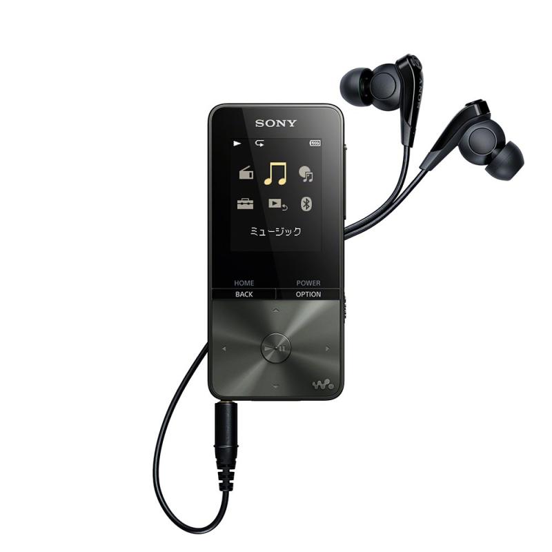 ソニー(SONY) ウォークマン Sシリーズ 16GB NW-S315 : MP3プレーヤー Bluetooth対応 最大52時間連続再生 イヤホン付属 2017年モデル ブラック NW-S315 B|ユナイテッドショップ
