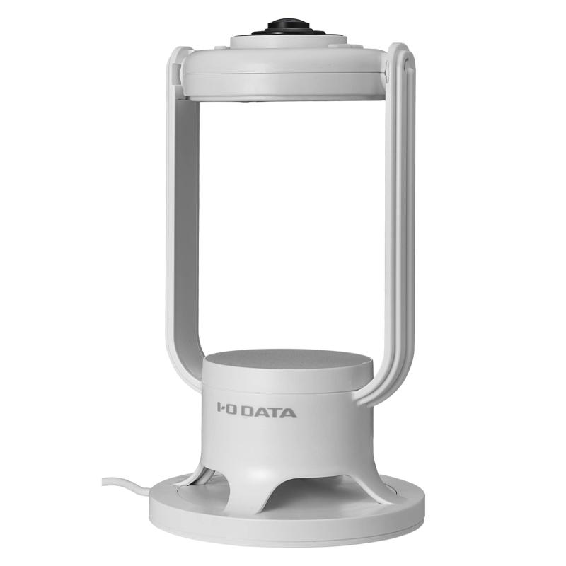 アイ・オー・データ IODATA USB写真機 360度映画化 マイクロホン・金棒引き一体型 Web円卓会議 USB二階建てバス力強さ Chromebook相応う Zoom/Teams/Skype相応う 日本製造業者 TC-MSC300W