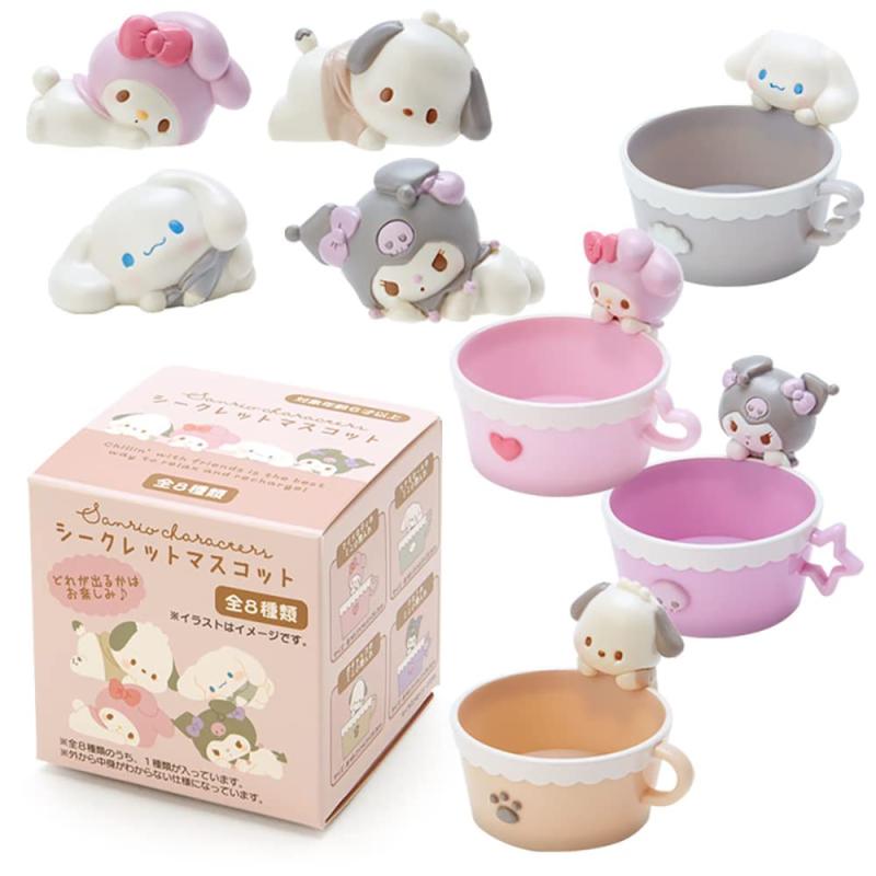 サンリオ(SANRIO) サンリオキャラクターズ コンプリートセットミニチュアマスコット(ぼーっとチルタイムデザイン) 809527 ワンサイズ