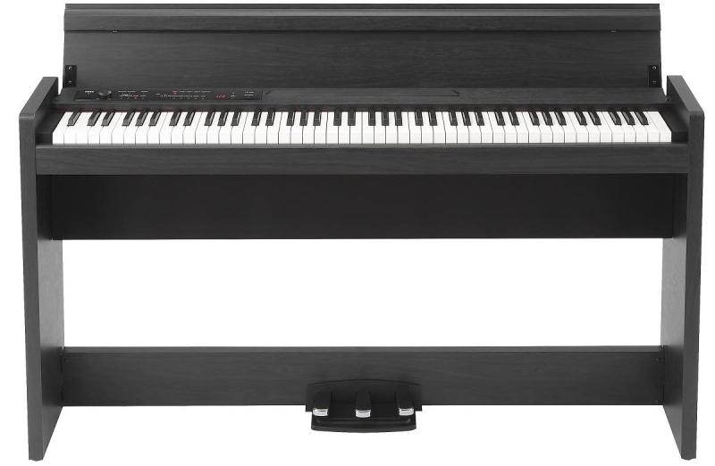 KORG コルグ 電子ピアノ 88鍵盤 LP380 USB ローズウッド・ブラック 日本製 温かみを感じる木製 純正ヘッドフォンとペダルが付属｜ユナイテッドショップ