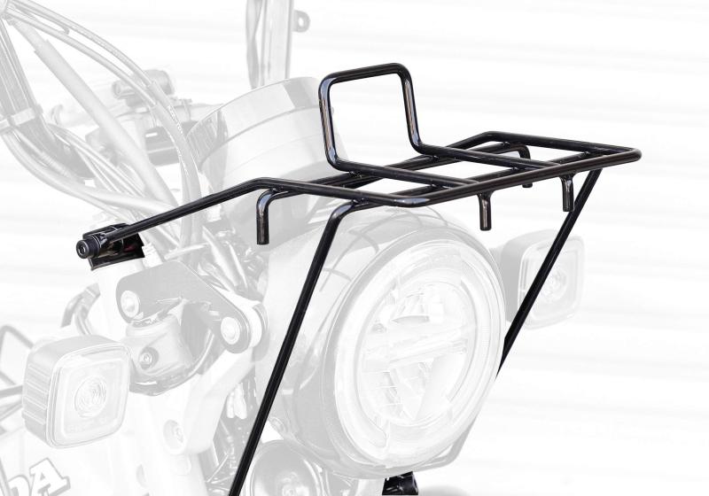 キジマ(Kijima) ハンターカブ CT125(\'20-) バイクパーツ フロントキャリア オーバー スチール製 ブラック 210-2755｜ユナイテッドショップ