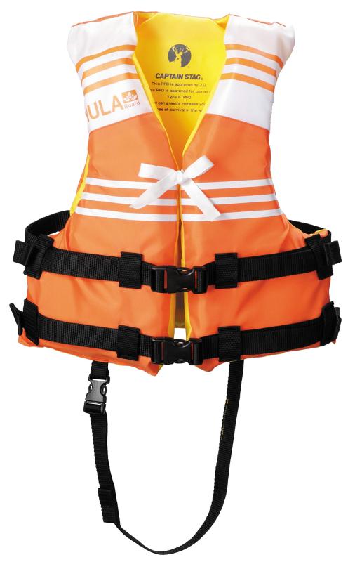 キャプテンスタッグ(CAPTAIN STAG) 救命胴衣 生命現象上衣 統治地域交通省型聞きとどける 桜見澄ます ちびっ子用 手合いF HULA