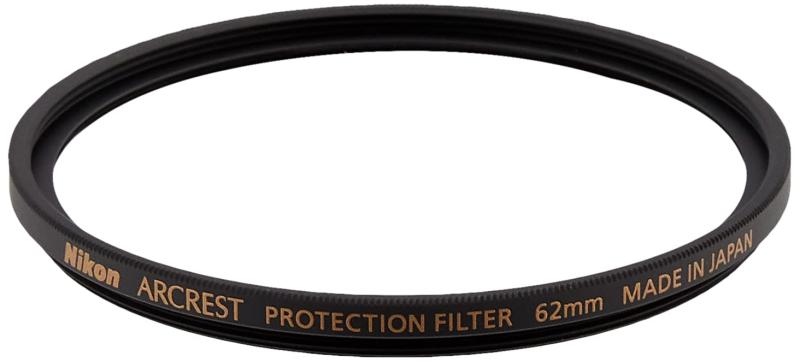 Nikon 高性能純正レンズ保護フィルターARCREST PROTECTION FILTER 62mm AR-PF62 アルクレスト プロテクションフィルター｜ユナイテッドショップ