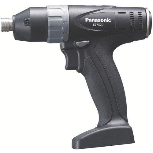 パナソニック(Panasonic) 充電 マルチインパクトドライバー 7.2V 本体のみ (電池パック/充電器/ケース別売) T型形状 SLIMO(スリムで軽い) ドリルドライバー グッドデザイン賞 EZ7520X-B ブラック|ユナイテッドショップ