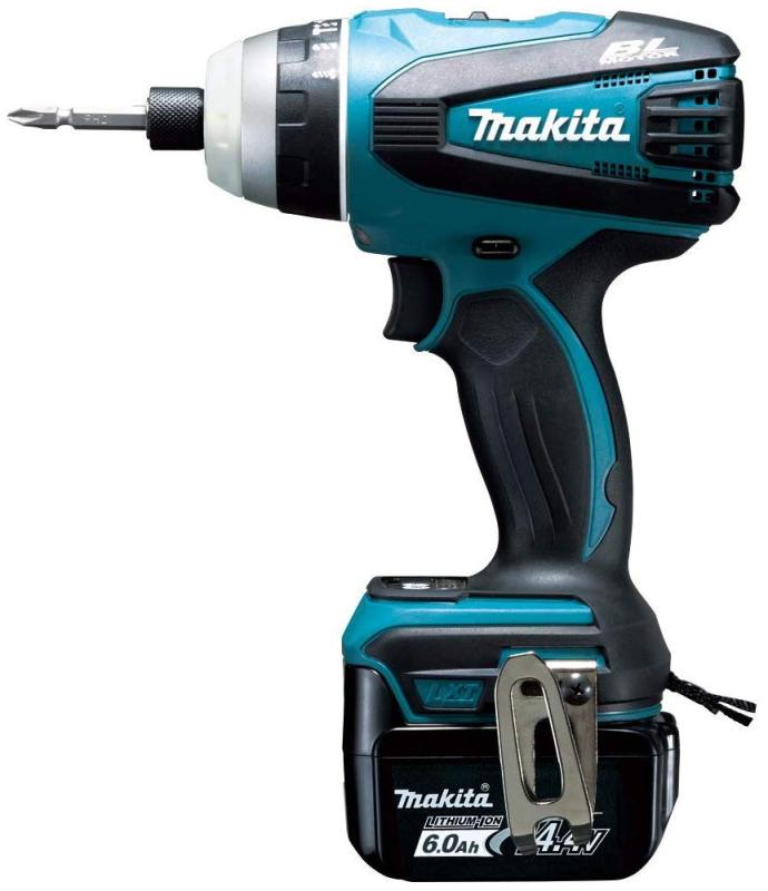 マキタ 4モード・インパクトドライバTP131(14.4V)青 トルク145Nm 6Ahバッテリ2本・充電器付 TP131DRGX｜ユナイテッドショップ