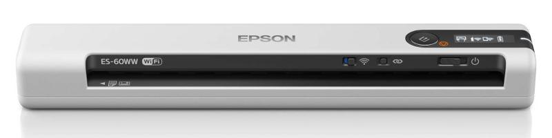 エプソン スキャナー ES-60WW (モバイル/A4/USB対応/Wi-Fi対応/ホワイト)｜ユナイテッドショップ