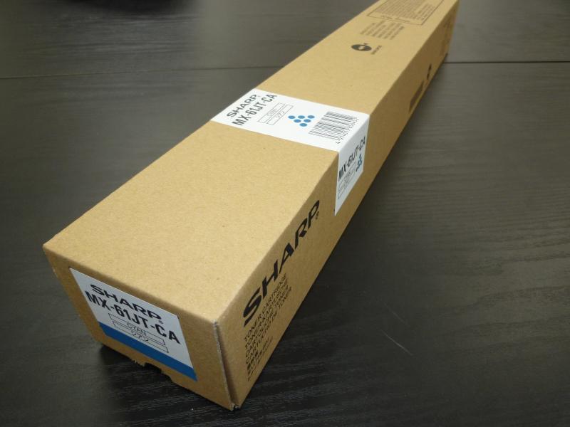 MX-61JT CA シアン 純正新品(シャープ)(MX-6170FN／MX-6150FN／MX-5170FN／MX-5150FN／MX-4170FN／MX-4150FN／MX-3650FN／MX-3150FN／MX-2650FN)｜ユナイテッドショップ
