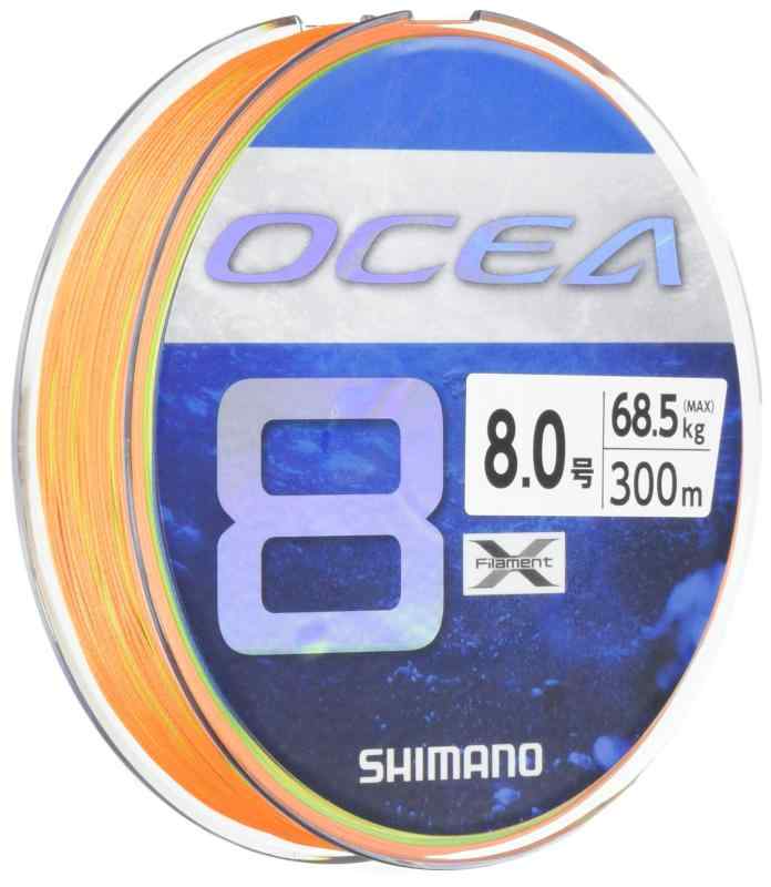 シマノ(SHIMANO) ライン オシア8 300m 8.0号 5カラー LD-A71S 釣り糸｜ユナイテッドショップ