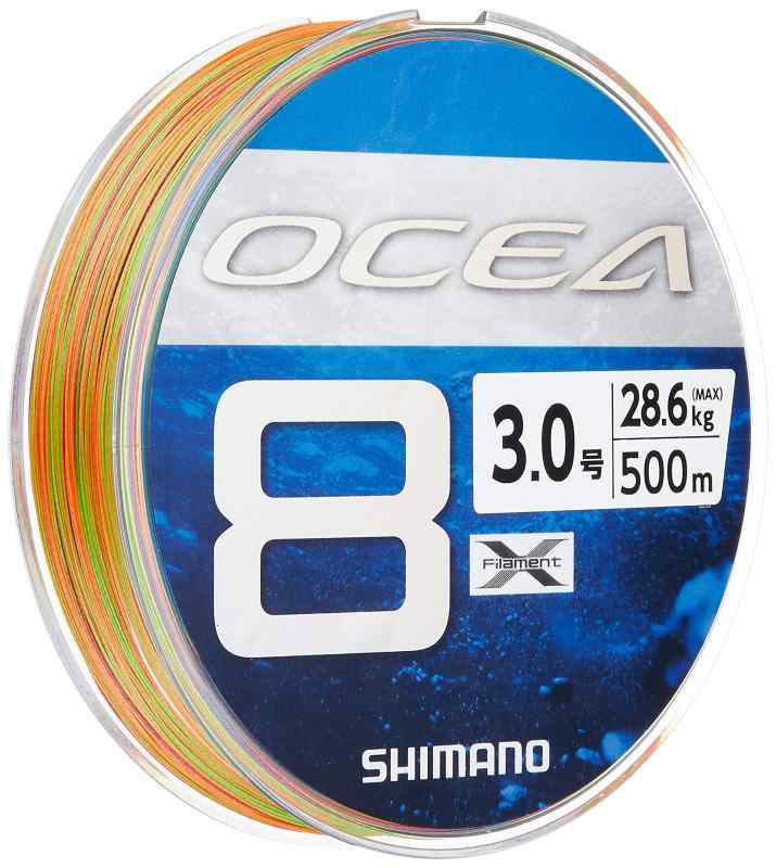 シマノ(SHIMANO) ライン オシア8 500m 3.0号 5カラー LD-A91S 釣り糸 ライン 3号｜ユナイテッドショップ
