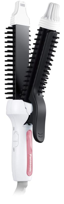 パナソニック ブラシアイロン コンパクト カール・ストレート両用 海外対応 2Way 26mm 白 EH-HV40-W｜ユナイテッドショップ
