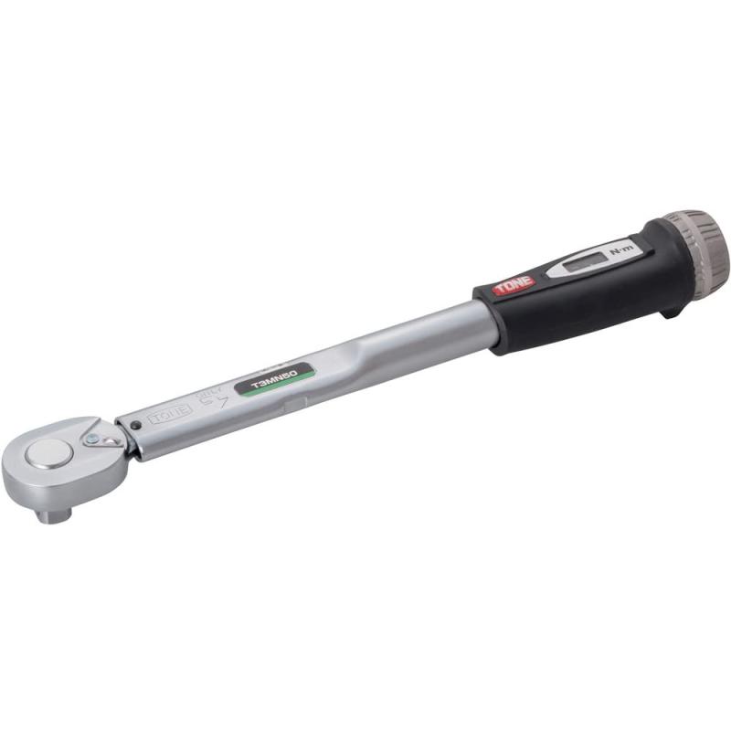 トネ(TONE) プレセット形トルクレンチ(ダイレクトセットタイプ) T3MN25-QL 差込角9.5mm(3/8") ブラック 25N・m|ユナイテッドショップ