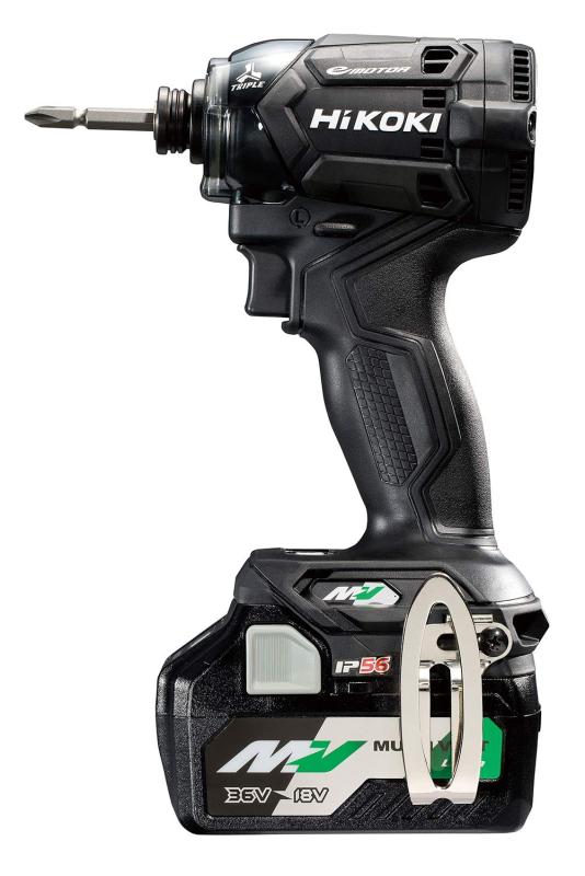 HiKOKI(ハイコーキ) 【旧型】36Vインパクトドライバ ストロングブラック 蓄電池2個・充電器・ケース付き WH36DC(2XPB)［在庫僅少品］｜ユナイテッドショップ