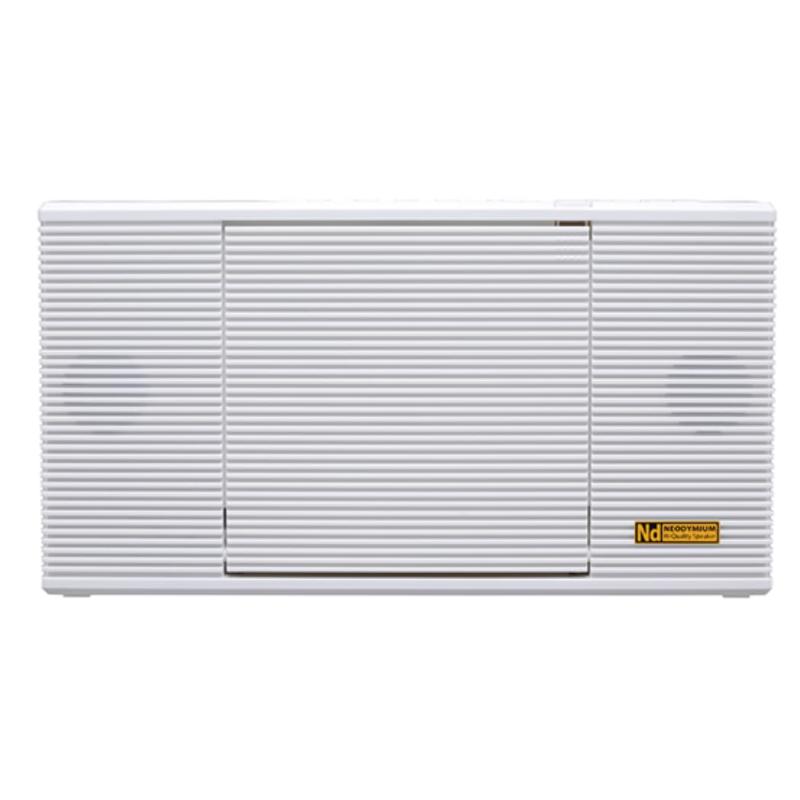 TOSHIBA(東芝) CDラジオ TY-AN2(W) Bluetooth 送信機能搭載 語学学習 レジューム機能 密閉型 ネオジウムスピーカー ワイドFM 外部入力 スリープタイマー|ユナイテッドショップ
