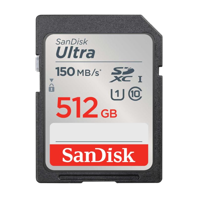 SanDisk SDカード 512GB SDXC Class10 UHS-I 読取り最大150MB/sUltra SDSDUNC-512G-GH3NN 新パッケージ|ユナイテッドショップ