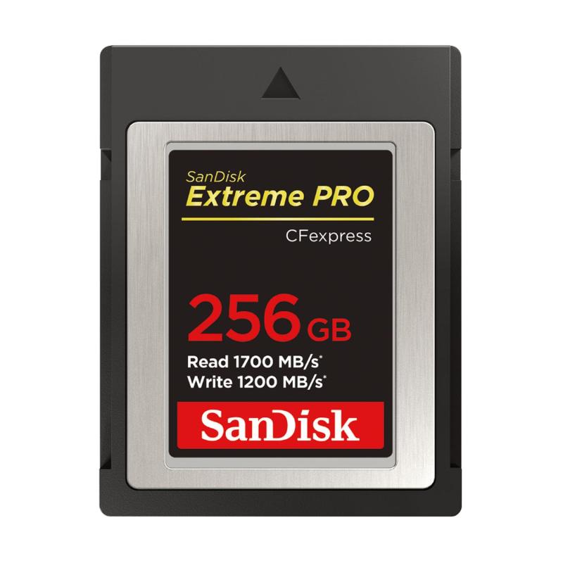 CFexpress Type B 256GB 最大読取り速度 1700MB/秒 SanDisk Extreme PRO SDCFE-256G-GH4NN｜ユナイテッドショップ 36,920円