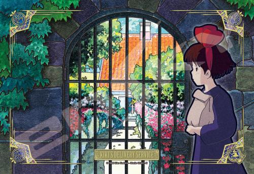 アートクリスタルジグソー 魔女の宅急便 届け物の途中 300ピース (300-AC041)画像