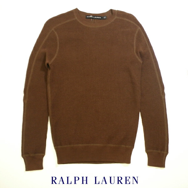 日本産 カシミアブレンドコットンサーマルニットセーター ブラックレーベル ラルフローレン Ralph 送料込み 送料無料 Xsサイズ メンズ ブラウン アウトレット品 Label Black Lauren polo Varitas Net