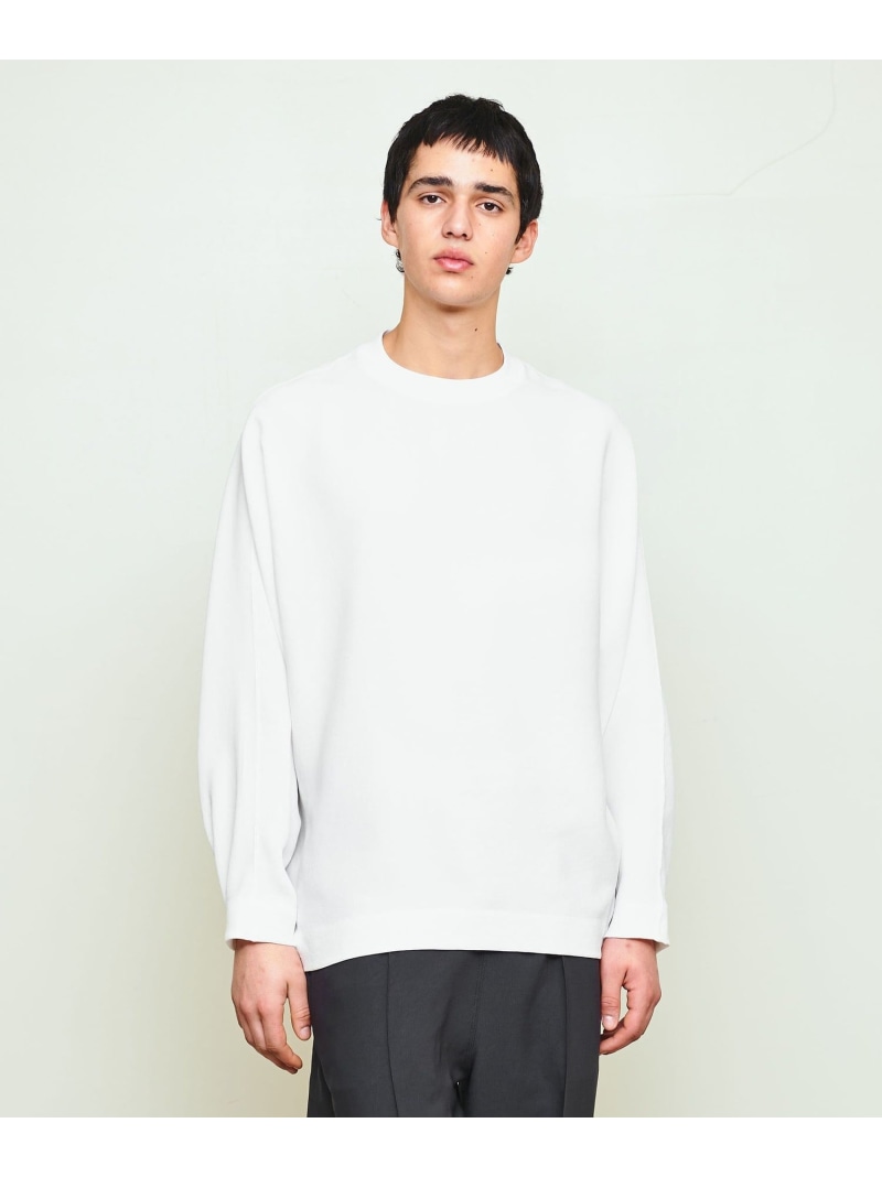 ＜D.O UNITED ARROWS BY DAISUKE OBANA＞I DOLMAN L/S CREW/ロング衣袂ティーシャツ UNITED ARROWS \u0026 SONS ユナイテッドアローズ トップス カットソー・ティーシャツ 白いこと 黒いこと 薄墨色 米国海軍【貨物輸送無料】[ Fashion]