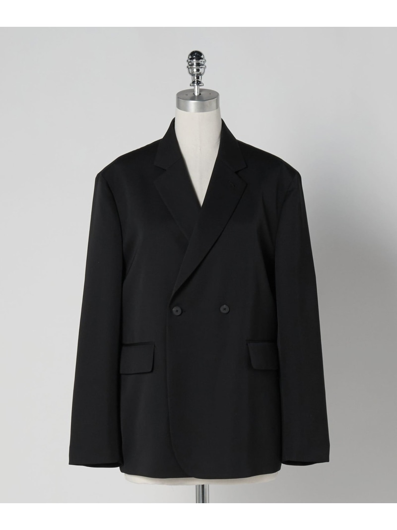 ＜LOEFF＞ギャバジン ボックス ジャケット LOEFF ユナイテッドアローズ ジャケット・アウター テーラードジャケット・ブレザー ブラック【送料無料】[ Fashion]｜UNITED ARROWS