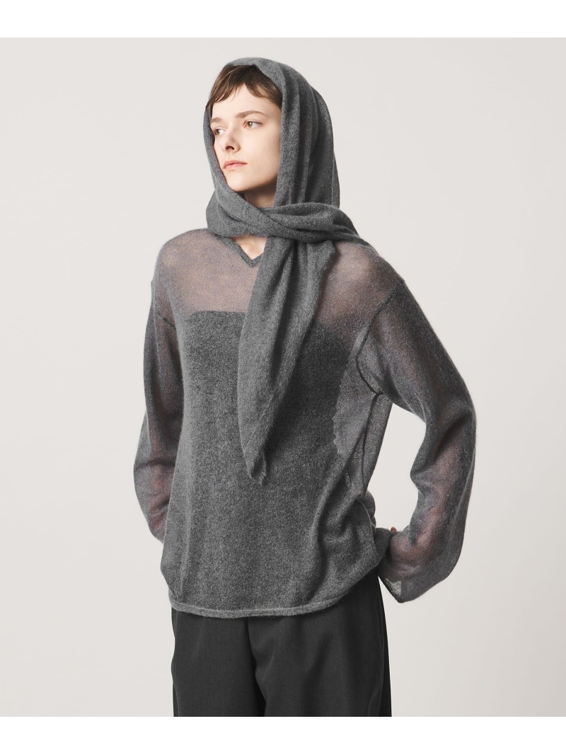 ＜LOEFF＞モヘヤ スカーフ LOEFF ユナイテッドアローズ ファッション雑貨 マフラー・ストール・ネックウォーマー ピンク ネイビー グレー【送料無料】[ Fashion]｜UNITED ARROWS