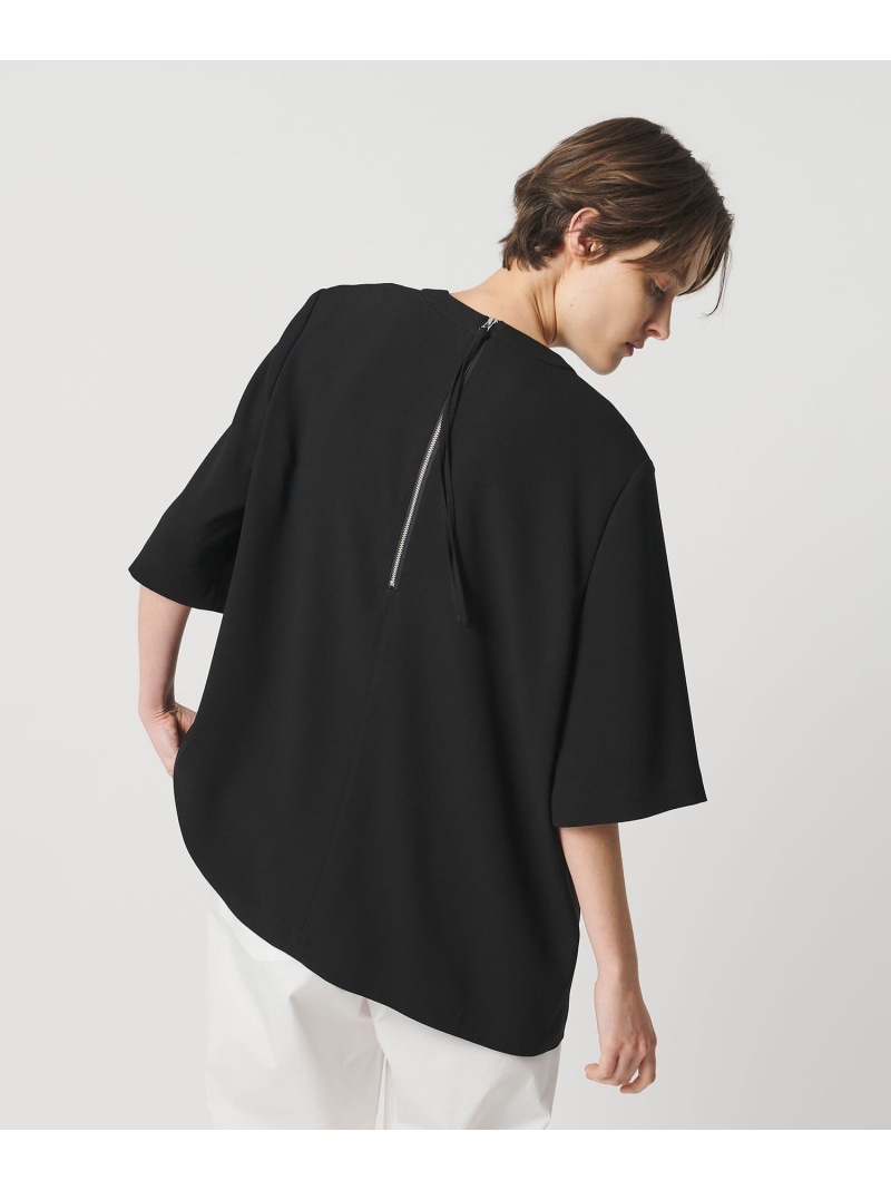 ＜AEWEN MATOPH＞ショルダーパッド Tブラウス - ウォッシャブル - AEWEN MATOPH ユナイテッドアローズ トップス シャツ・ブラウス ブラック イエロー【送料無料】[ Fashion]｜UNITED ARROWS