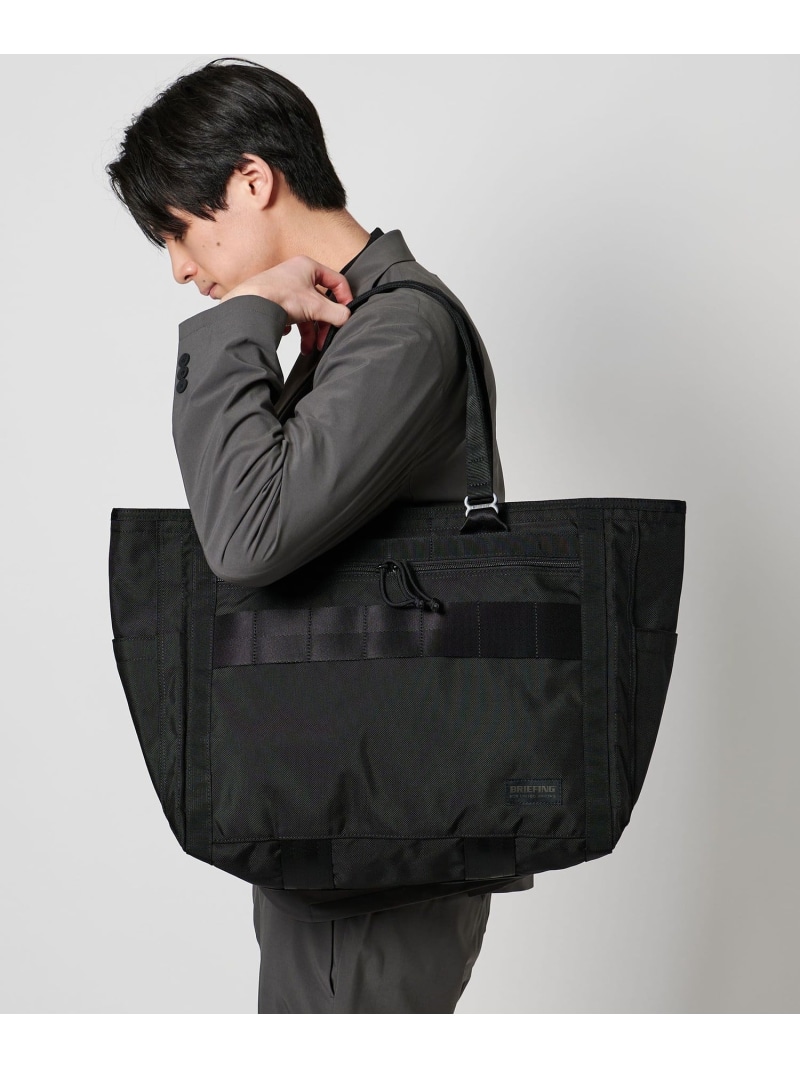 【別注】BRIEFINGTHE TOTE/トートバッグ UNITED ARROWS ユナイテッドアローズ 御徒面子 トートバッグ 黒いこと 米国海軍【貨物輸送無料】[ Fashion]
