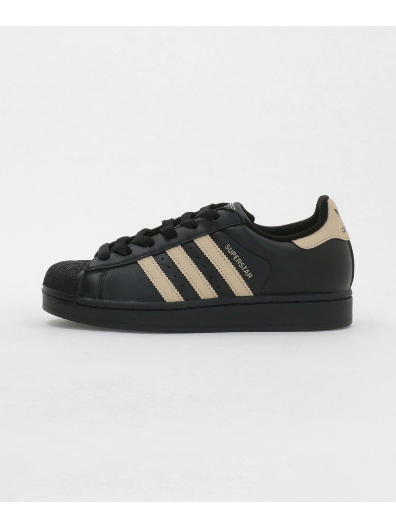＜adidas Originals＞SUPERSTAR II スニーカー UNITED ARROWS ユナイテッドアローズ シューズ・靴 スニーカー ブラック【送料無料】[ Fashion]