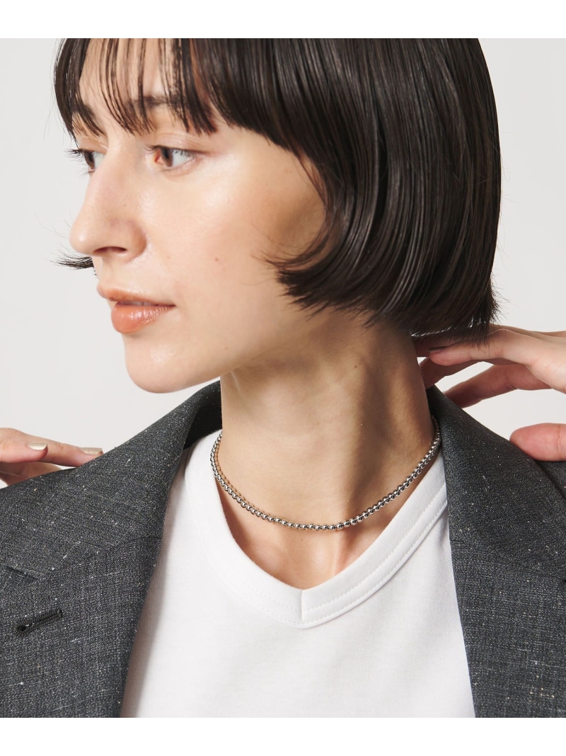 メタルボール 2WAY ネックレス UNITED ARROWS ユナイテッドアローズ アクセサリー・腕時計 ネックレス シルバー【送料無料】[ Fashion]｜UNITED ARROWS