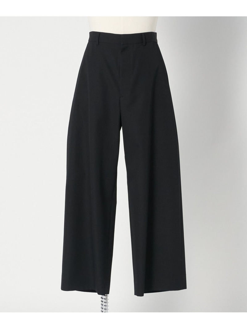 【別注】＜BEAUTY&YOUTH * LOEFF＞ウールギャバジン ワイドパンツ MENS LOEFF ユナイテッドアローズ パンツ その他のパンツ グレー【送料無料】[ Fashion]