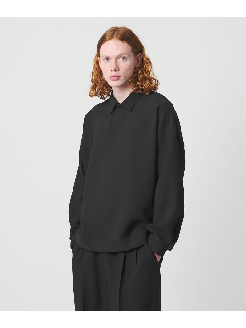 【SALE／40%OFF】＜D.O UNITED ARROWS BY DAISUKE OBANA＞I SETIN/LS PL 26SS/ポロシャツ UNITED ARROWS & SONS ユナイテッドアローズ トップス シャツ・ブラウス ブラック【RBA_E】【送料無料】[ Fashion]｜UNITED ARROWS
