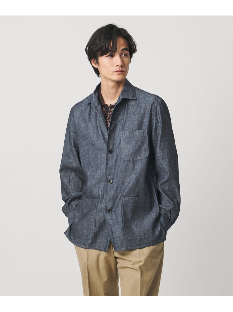 デニム シャツジャケット UNITED ARROWS ユナイテッドアローズ トップス シャツ・ブラウス【送料無料】[ Fashion]