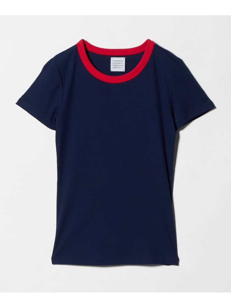 ＜GOOD PEOPLE GOOD STITCHING GOOD PRODUCT＞刈り込み 肋材 ティーシャツ UNITED ARROWS ユナイテッドアローズ トップス カットソー・ティーシャツ 白いこと 米国海軍【貨物輸送無料】[ Fashion] Tシャツ・カットソー-レディースファッション