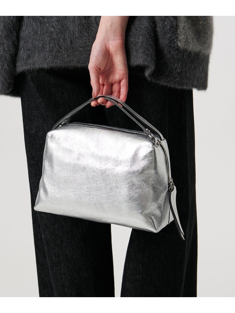 ＜GIANNI CHIARINI＞ALIFA MTL M バッグ UNITED ARROWS ユナイテッドアローズ バッグ ショルダーバッグ グレー シルバー ゴールド【送料無料】[ Fashion]